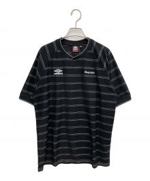 UMBRO×SUPREME（アンブロ×シュプリーム）の古着「半袖カットソー」｜ブラック×ホワイト