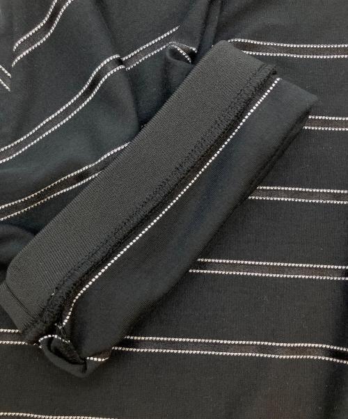 SUPREME（シュプリーム）SUPREME (シュプリーム) UMBRO (アンブロ) Stripe Soccer Jersey ブラック×ホワイト サイズ:SIZE Lの古着・服飾アイテム