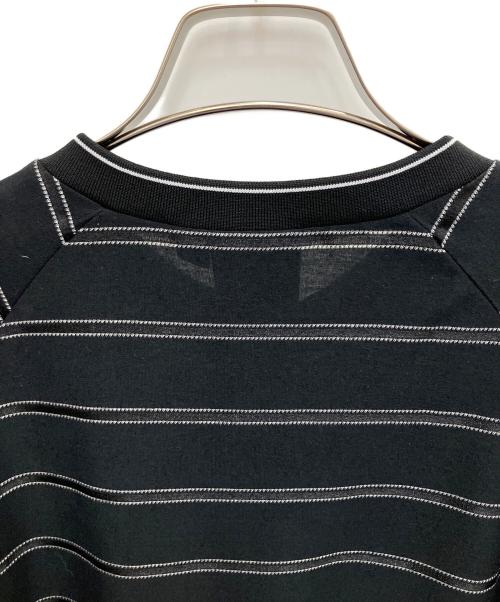 SUPREME（シュプリーム）SUPREME (シュプリーム) UMBRO (アンブロ) Stripe Soccer Jersey ブラック×ホワイト サイズ:SIZE Lの古着・服飾アイテム