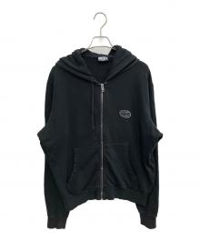 DIESEL（ディーゼル）の古着「ジップパーカー」｜ブラック