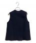 UNITED ARROWS (ユナイテッドアローズ) フラワー チュール ニットベスト ネイビー サイズ:SIZE Free 未使用品：8000円