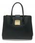 FURLA（フルラ）の古着「2WAYショルダーバッグ」｜ブラック×ゴールド