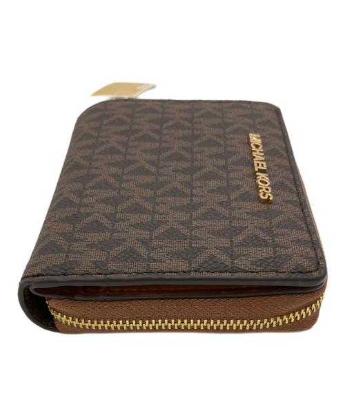MICHAEL KORS（マイケルコース）MICHAEL KORS (マイケルコース) 2つ折り財布 ブラウン 未使用品の古着・服飾アイテム