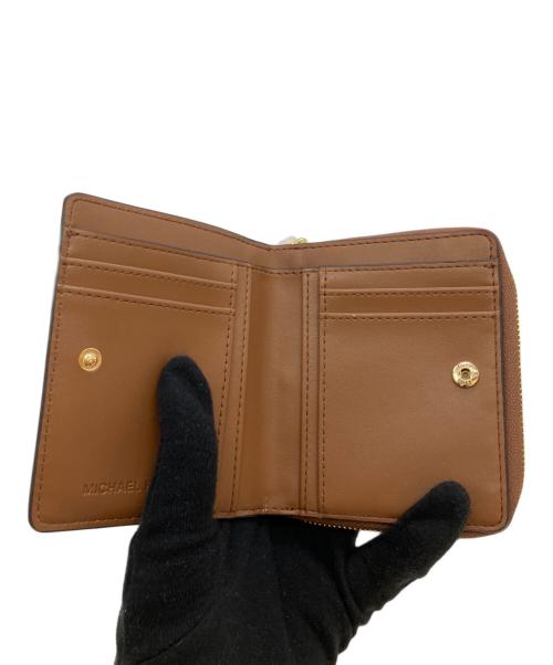 MICHAEL KORS（マイケルコース）MICHAEL KORS (マイケルコース) 2つ折り財布 ブラウン 未使用品の古着・服飾アイテム