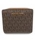 MICHAEL KORS (マイケルコース) 2つ折り財布 ブラウン 未使用品：7000円