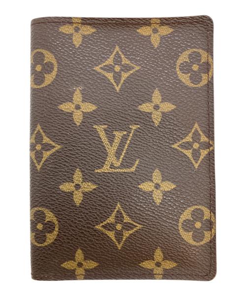 LOUIS VUITTON（ルイ ヴィトン）LOUIS VUITTON (ルイ ヴィトン) モノグラム　パスポートケース ブラウンの古着・服飾アイテム