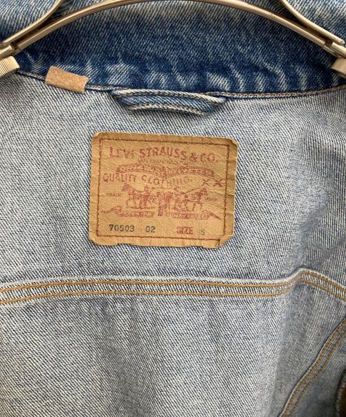 LEVI'S（リーバイス）LEVI'S (リーバイス) デニムジャケット インディゴ サイズ:SIZE Sの古着・服飾アイテム