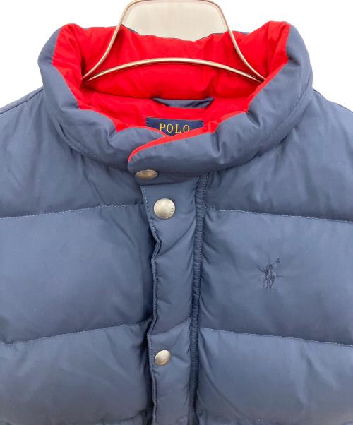 POLO RALPH LAUREN（ポロ・ラルフローレン）POLO RALPH LAUREN (ポロ・ラルフローレン) ダウンジャケット ネイビー サイズ:120cmの古着・服飾アイテム