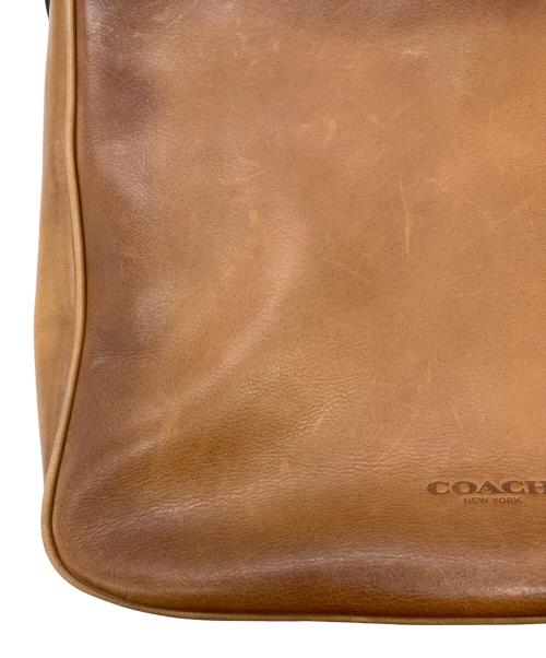 COACH（コーチ）COACH (コーチ) メトロポリタン クロスボディー スポーツカーフ ブラウンの古着・服飾アイテム