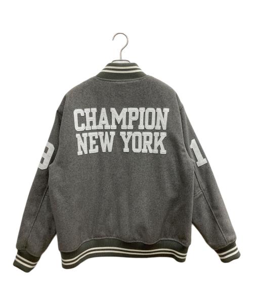 Champion（チャンピオン）Champion (チャンピオン) アワードジャケット グレー サイズ:SIZE Mの古着・服飾アイテム