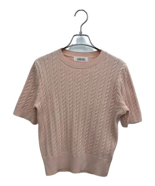 ARPEGE STORY（アルページュストーリー）Arpege story (アルページュストーリー) 薄手ニット ピンク サイズ:SIZE 2の古着・服飾アイテム