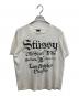 stussy（ステューシー）の古着「OLD STUSSY 半袖Tシャツ」｜ホワイト