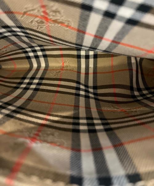 BURBERRY（バーバリー）BURBERRY (バーバリー) ハンドバッグ ブラックの古着・服飾アイテム