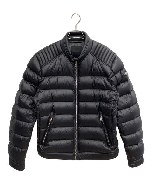 PRADA（プラダ）PRADA (プラダ) ダウンジャケット ブラック サイズ:SIZE 52の古着・服飾アイテム