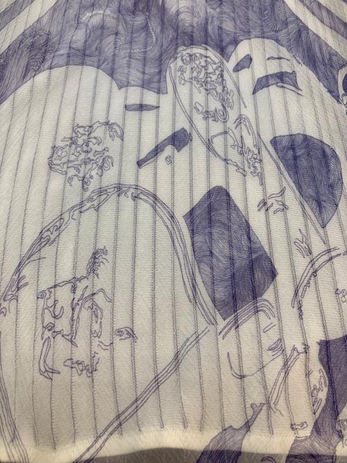 HERMES（エルメス）HERMES (エルメス) ノースリーブカットソー パープル サイズ:SIZE 36の古着・服飾アイテム