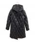 DIESEL（ディーゼル）の古着「ダウンコート」｜ブラック