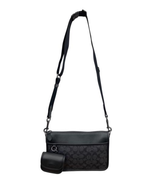 COACH（コーチ）COACH (コーチ) ヘリテージ コンバーチブル クロスボディ ブラックの古着・服飾アイテム
