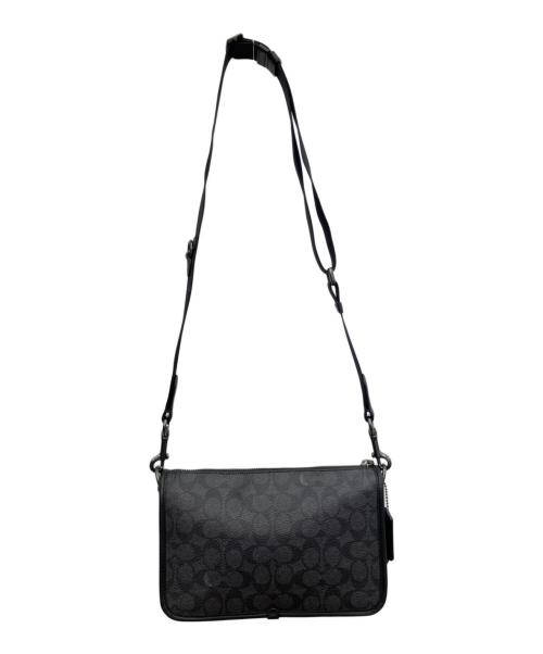 COACH（コーチ）COACH (コーチ) ヘリテージ コンバーチブル クロスボディ ブラックの古着・服飾アイテム