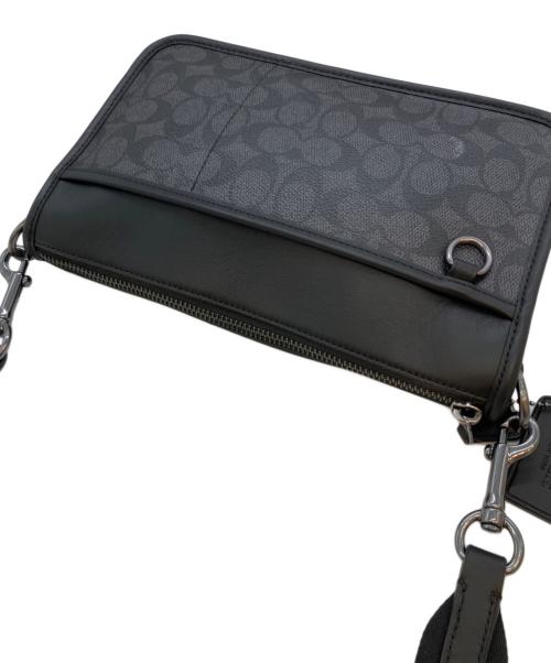 COACH（コーチ）COACH (コーチ) ヘリテージ コンバーチブル クロスボディ ブラックの古着・服飾アイテム