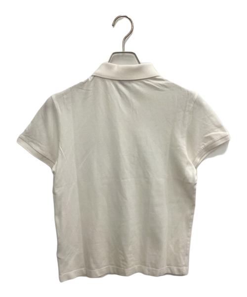 MONCLER（モンクレール）MONCLER (モンクレール) MAGLIA POLO MANICA CORTA ポロシャツ ホワイト サイズ:SIZE XSの古着・服飾アイテム