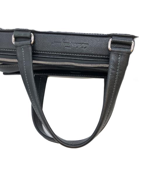 Salvatore Ferragamo（サルヴァトーレ フェラガモ）Salvatore Ferragamo (サルヴァトーレ フェラガモ) ビジネスバッグ ブラックの古着・服飾アイテム