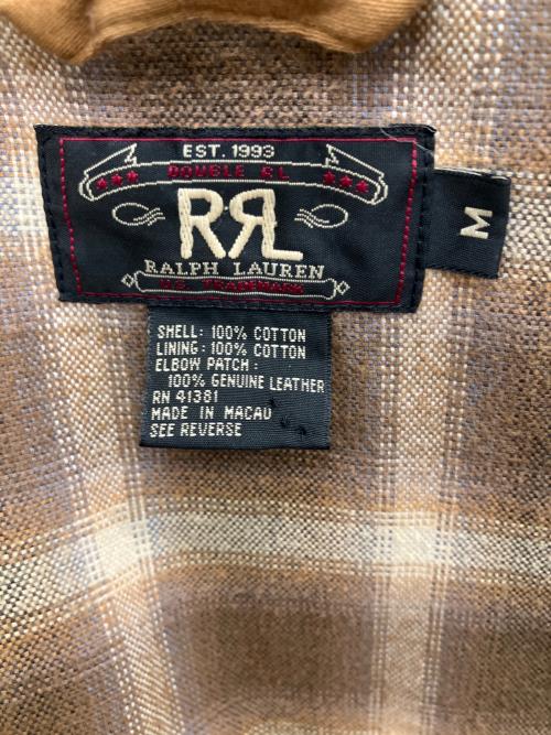 RALPH LAUREN（ラルフローレン）RALPH LAUREN (ラルフローレン) ウエスタンジャケット ブラウン サイズ:SIZE Mの古着・服飾アイテム