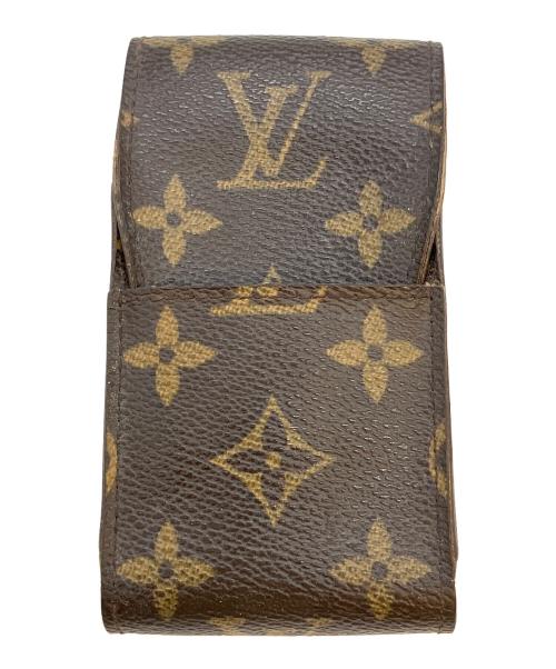 LOUIS VUITTON（ルイ ヴィトン）LOUIS VUITTON (ルイ ヴィトン) モノグラム　エテュイ・シガレット ブラウンの古着・服飾アイテム