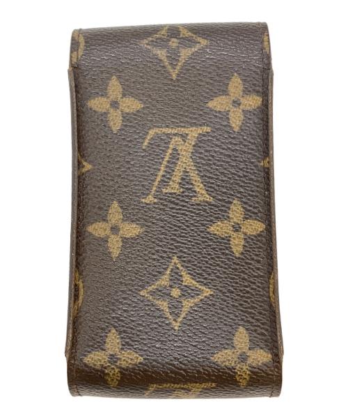 LOUIS VUITTON（ルイ ヴィトン）LOUIS VUITTON (ルイ ヴィトン) モノグラム　エテュイ・シガレット ブラウンの古着・服飾アイテム