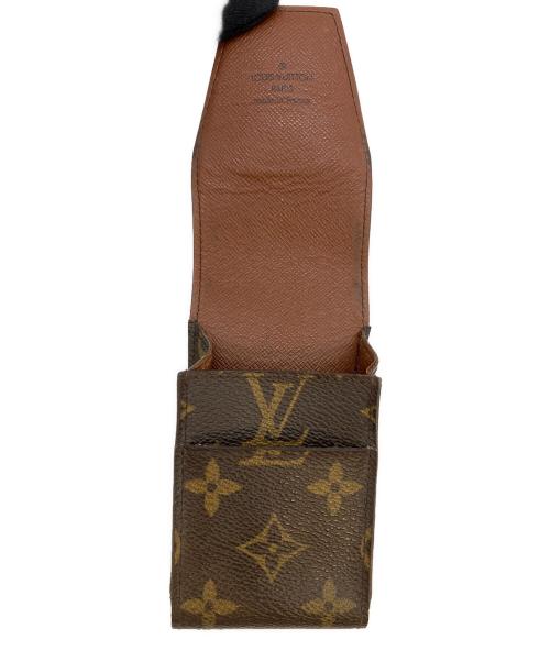 LOUIS VUITTON（ルイ ヴィトン）LOUIS VUITTON (ルイ ヴィトン) モノグラム　エテュイ・シガレット ブラウンの古着・服飾アイテム