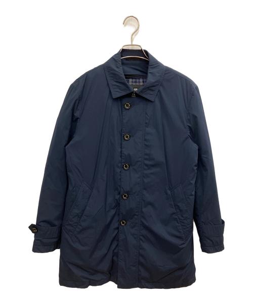 BLACK LABEL CRESTBRIDGE（ブラックレーベル クレストブリッジ）BLACK LABEL CRESTBRIDGE (ブラックレーベル クレストブリッジ) ステンカラーコート ネイビー サイズ:SIZE Mの古着・服飾アイテム