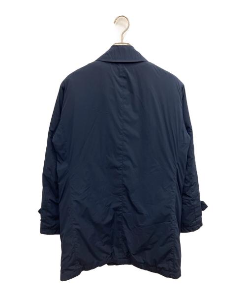 BLACK LABEL CRESTBRIDGE（ブラックレーベル クレストブリッジ）BLACK LABEL CRESTBRIDGE (ブラックレーベル クレストブリッジ) ステンカラーコート ネイビー サイズ:SIZE Mの古着・服飾アイテム