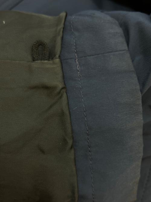 BLACK LABEL CRESTBRIDGE（ブラックレーベル クレストブリッジ）BLACK LABEL CRESTBRIDGE (ブラックレーベル クレストブリッジ) ステンカラーコート ネイビー サイズ:SIZE Mの古着・服飾アイテム