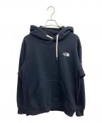 THE NORTH FACEザ ノース フェイス）の古着「スクエアロゴフーディ パーカー」｜ネイビー