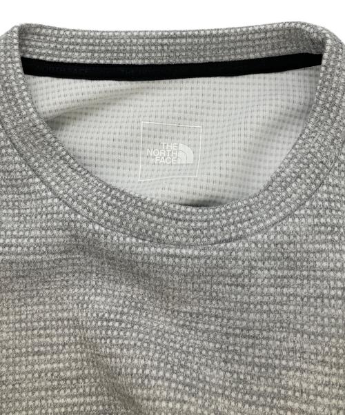THE NORTH FACE（ザ ノース フェイス）THE NORTH FACE (ザ ノース フェイス) テックワッフルクルー スウェット グレー サイズ:SIZE Lの古着・服飾アイテム