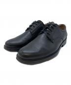 CLARKSクラークス）の古着「レザーシューズ」｜ブラック
