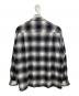 WACKO MARIA (ワコマリア) 長袖シャツ グレー×ブラック サイズ:SIZE L：27000円
