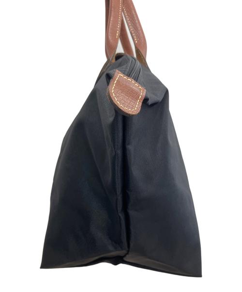 LONGCHAMP（ロンシャン）LONGCHAMP (ロンシャン) ル プリアージュ M トートバッグ ブラックの古着・服飾アイテム