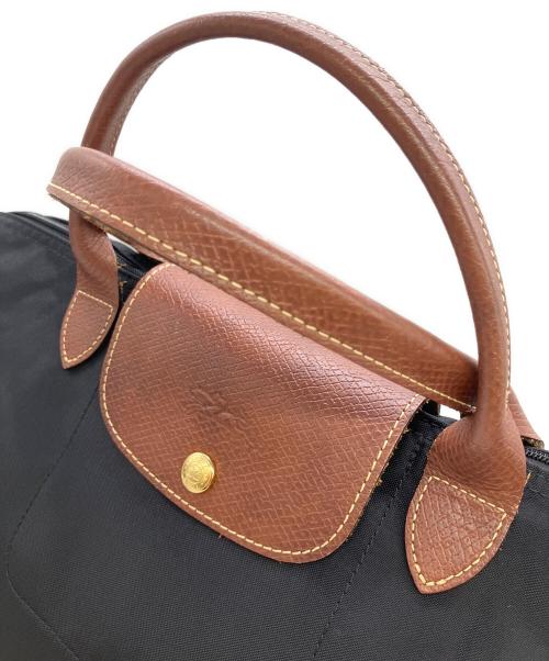 LONGCHAMP（ロンシャン）LONGCHAMP (ロンシャン) ル プリアージュ M トートバッグ ブラックの古着・服飾アイテム