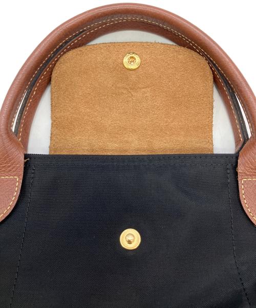 LONGCHAMP（ロンシャン）LONGCHAMP (ロンシャン) ル プリアージュ M トートバッグ ブラックの古着・服飾アイテム
