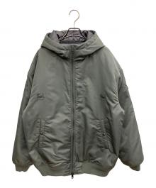The Duffer of ST.George（ザ ダファーオブセントジョージ）の古着「B469　フーデッドジャケット」｜グリーン