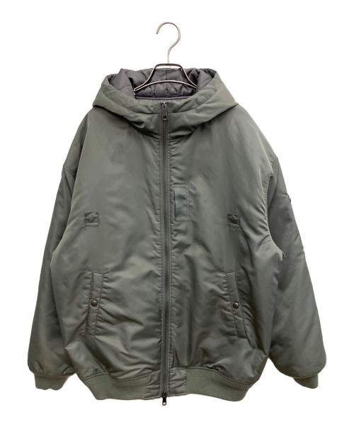 The Duffer of ST.George（ザ ダファーオブセントジョージ）The DUFFER of ST.GEORGE (ザ ダファーオブセントジョージ) B469　フーデッドジャケット グリーン サイズ:SIZE XLの古着・服飾アイテム