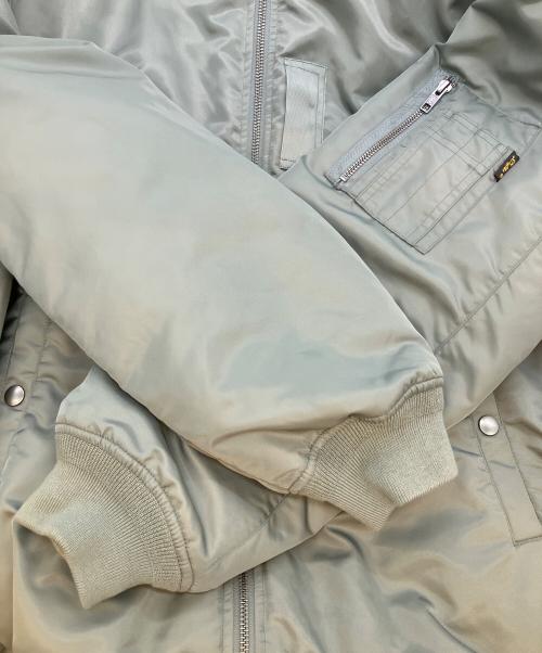 The Duffer of ST.George（ザ ダファーオブセントジョージ）The DUFFER of ST.GEORGE (ザ ダファーオブセントジョージ) B469　フーデッドジャケット グリーン サイズ:SIZE XLの古着・服飾アイテム