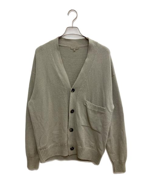 MARGARET HOWELL（マーガレットハウエル）MARGARET HOWELL (マーガレットハウエル) 厚手カーディガン グレー サイズ:SIZE Lの古着・服飾アイテム