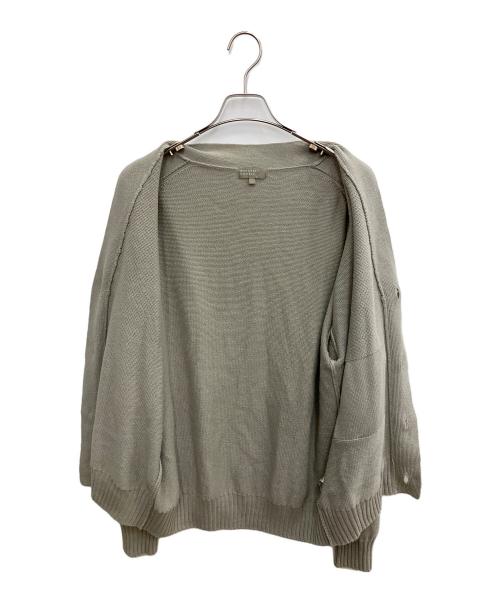 MARGARET HOWELL（マーガレットハウエル）MARGARET HOWELL (マーガレットハウエル) 厚手カーディガン グレー サイズ:SIZE Lの古着・服飾アイテム
