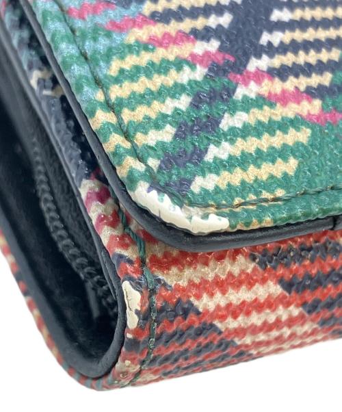 Vivienne Westwood（ヴィヴィアンウエストウッド）Vivienne Westwood (ヴィヴィアンウエストウッド) 長財布 レッド×グリーンの古着・服飾アイテム