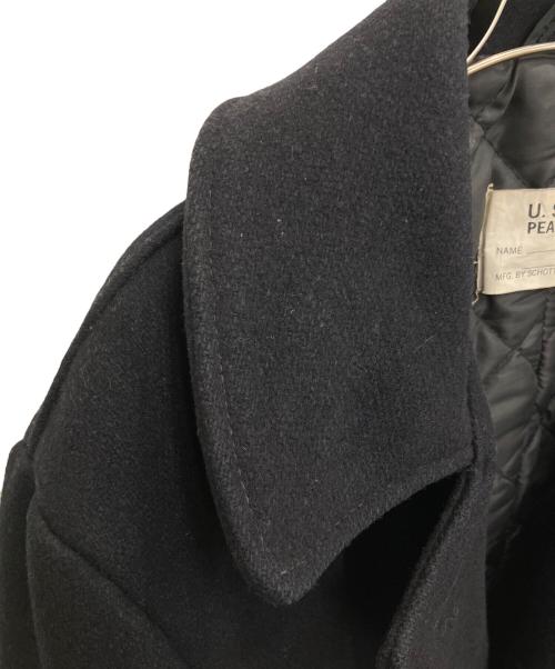 Schott（ショット）Schott (ショット) U.S.740N PEA JACKET ネイビー サイズ:SIZE 42の古着・服飾アイテム