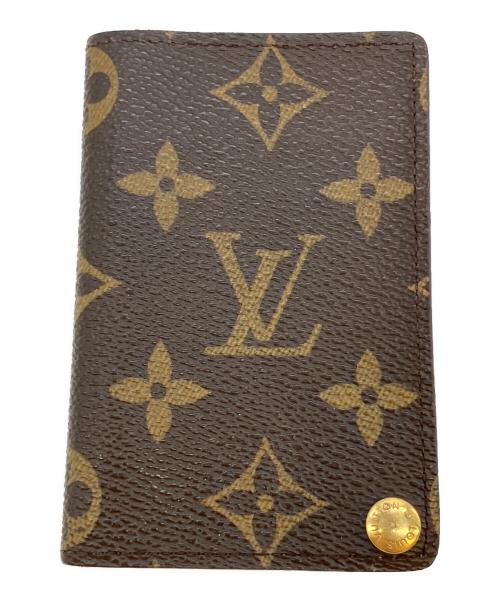 LOUIS VUITTON（ルイ ヴィトン）LOUIS VUITTON (ルイ ヴィトン) モノグラム ポルトカルト クレディ プレッシオン カードケース ブラウンの古着・服飾アイテム