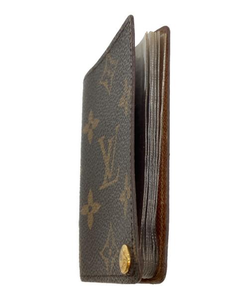 LOUIS VUITTON（ルイ ヴィトン）LOUIS VUITTON (ルイ ヴィトン) モノグラム ポルトカルト クレディ プレッシオン カードケース ブラウンの古着・服飾アイテム
