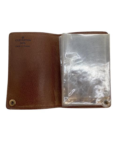 LOUIS VUITTON（ルイ ヴィトン）LOUIS VUITTON (ルイ ヴィトン) モノグラム ポルトカルト クレディ プレッシオン カードケース ブラウンの古着・服飾アイテム