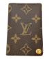 LOUIS VUITTON（ルイ ヴィトン）の古着「モノグラム ポルトカルト クレディ プレッシオン カードケース」｜ブラウン